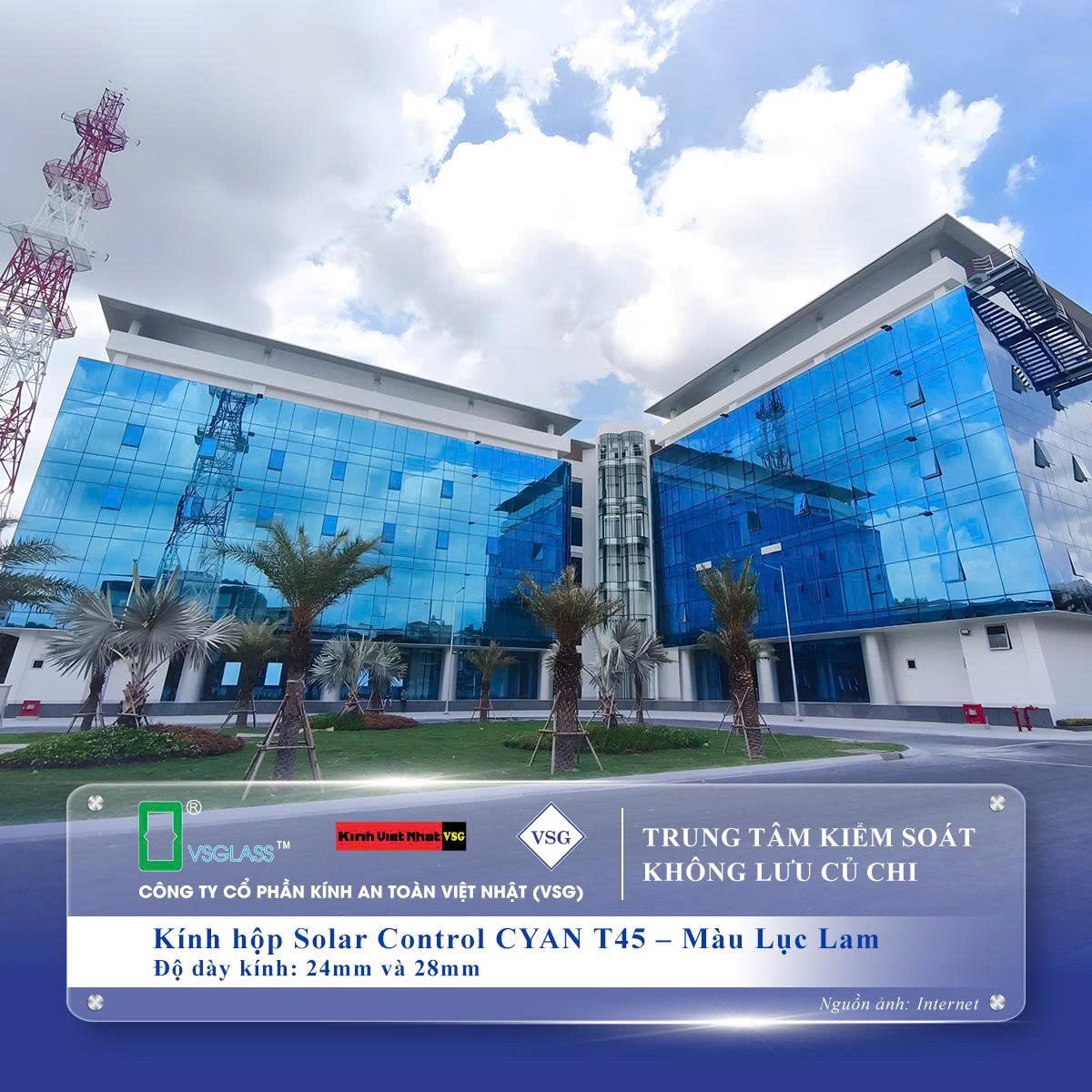 Kính VSG cho công trình thương mại